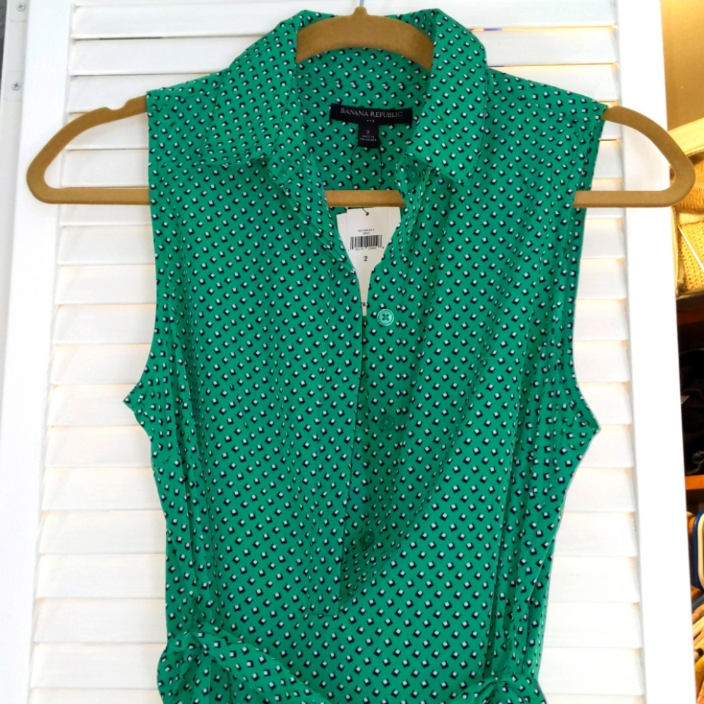 Banana republic collared dress